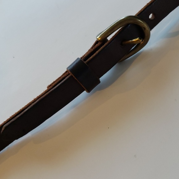 Vintage long leather belt. ☝️🎯 (only a bundle of 3 or more) - Picture 7 of 8